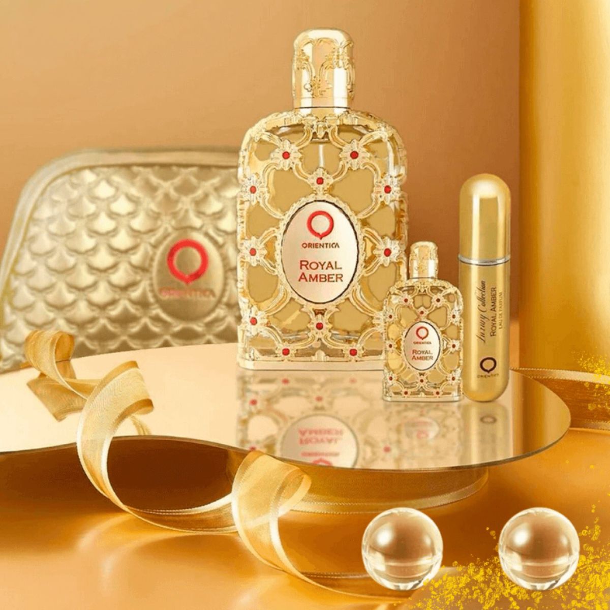 Kit Orientica Royal Amber Eau de Parfum 80ml e 7,5ml