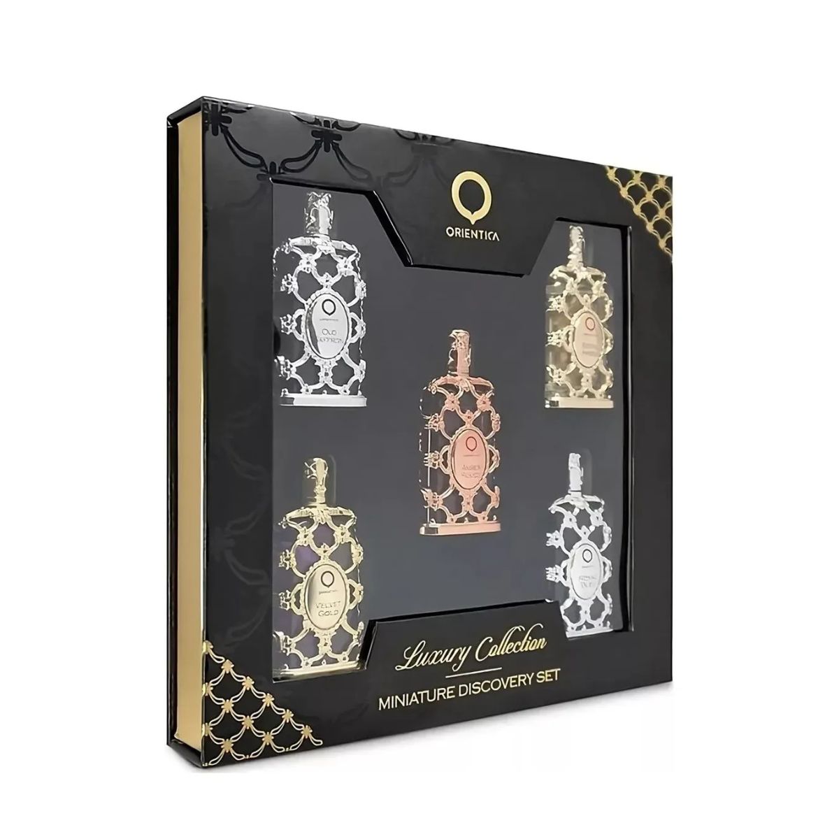 Orientica Luxury Collection Velvet Gold + Amber Rouge + Royal Amber + Royal Bleu