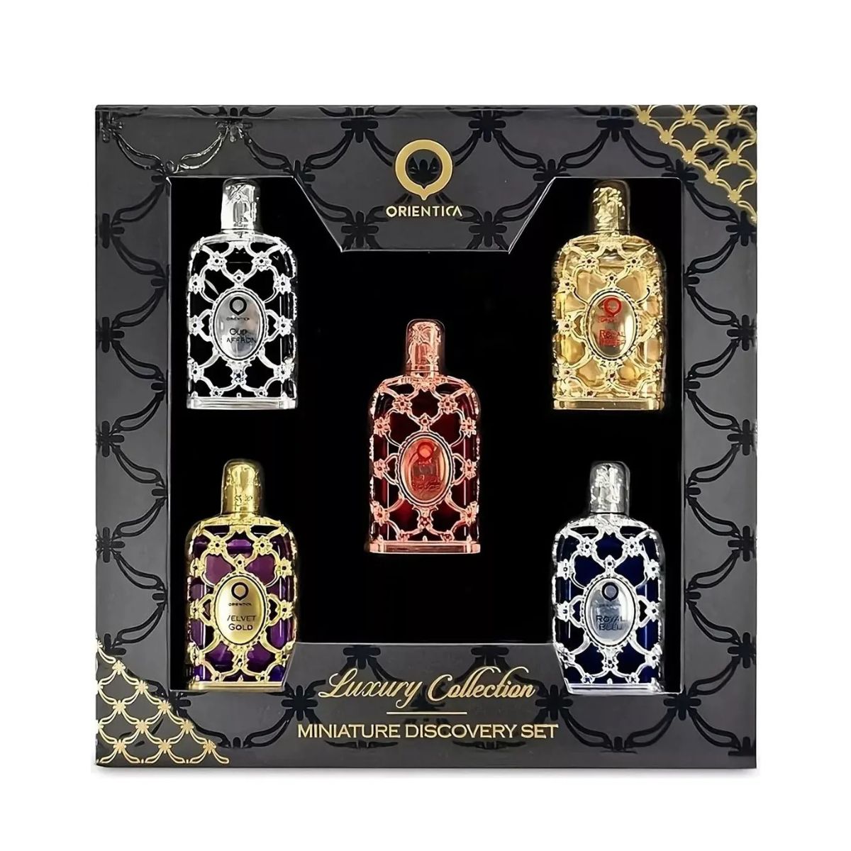 Orientica Luxury Collection Velvet Gold + Amber Rouge + Royal Amber + Royal Bleu