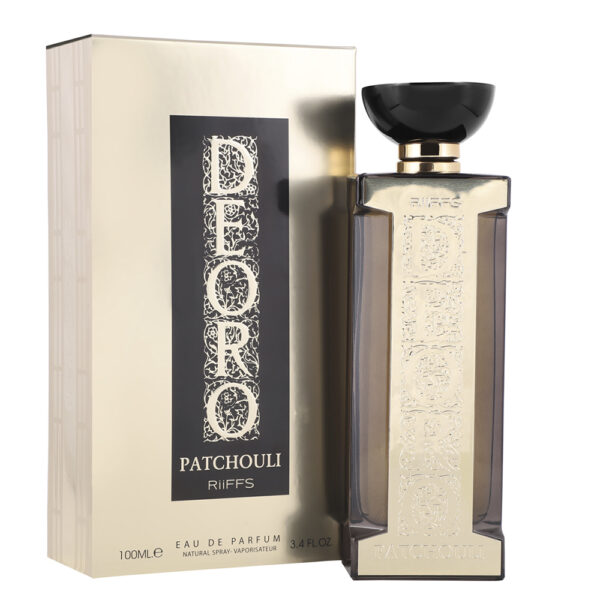 Deoro Patchouli Eau de Parfum - 100ml - Perfume Masculino - RIIFFS