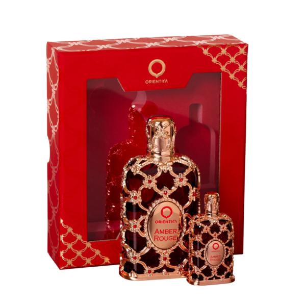 Kit de Perfumes Luxury Collection Amber Rouge Eau de Parfum - 30ml + 7,5ml - Perfume Feminino - Orientica - Image 2