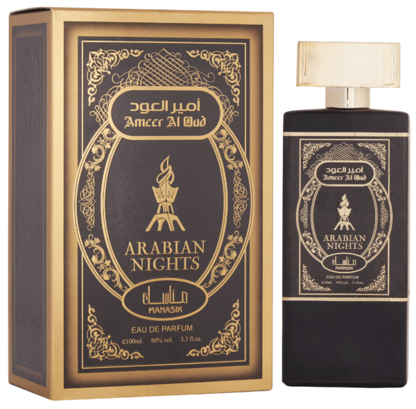 Ameer Al Oud Arabian Nights Eau de Parfum - 100ml - Perfume Unissex - Manasik - Image 2