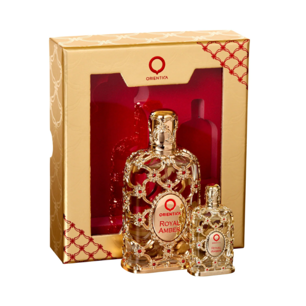 Kit de Perfumes Luxury Collection Royal Amber Eau de Parfum - 30ml + 7,5ml - Perfume Feminino - Orientica - Image 2